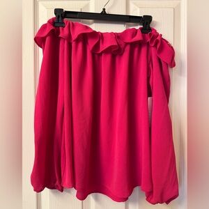 NWT Abound Off-shoulder Ruffled Top Size S